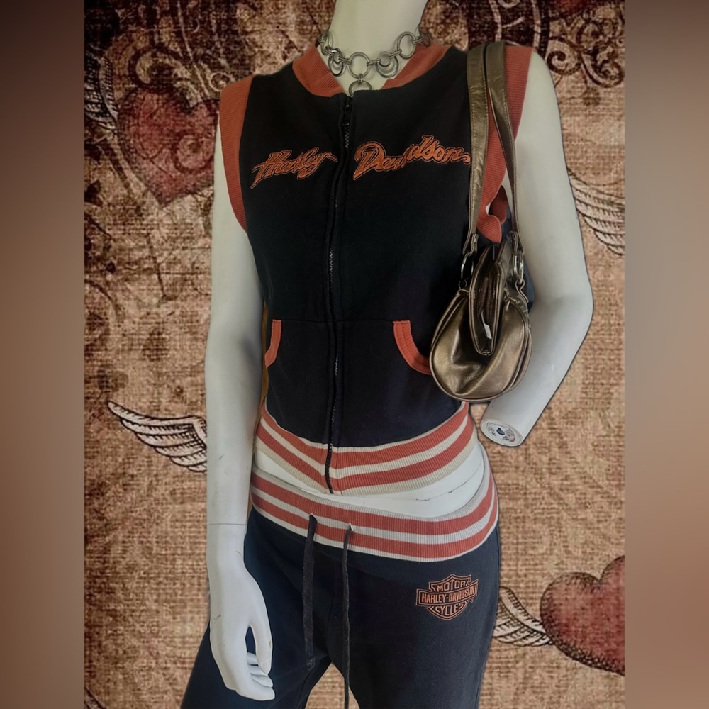 RARE harley davidson early 2000s vintage tracksuit